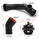 Maxbell Air Intake Turbo Charge Hard Pipe Kit Fit