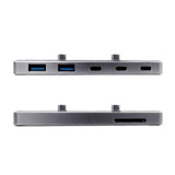 Maxbell Auto USB Hub 6 Port Multi Splitter Adapter Fit for Tesla Model 3 Y 2021