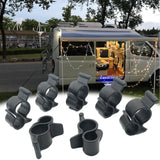 Maxbell 10 Pieces Awning Clips Standard Camping String Light Caravan RV Lights