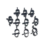Maxbell 10 Pieces Awning Clips Standard Camping String Light Caravan RV Lights