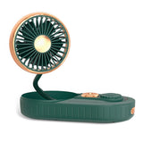 Maxbell USB Fan Humidifier Dashboard with Light Fits for Desktop Truck Home Green