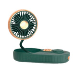 Maxbell USB Fan Humidifier Dashboard with Light Fits for Desktop Truck Home Green