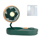 Maxbell USB Fan Humidifier Dashboard with Light Fits for Desktop Truck Home Green