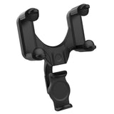 Rearview Mirror Phone Holder for Car Universal Stand for Smartphone Black