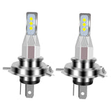 2 Pieces LED Lamp Bulbs Plug and Play Mini DC 12V Fits for Car Spare Parts H4