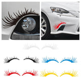 Maxbell Car Headlight Eyelashes Vehicle Body Decals Universal Fashion for Car