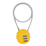 Maxbell 6xMotorcycle Helmet Lock Cycling lock Universal mini Backpack Yellow