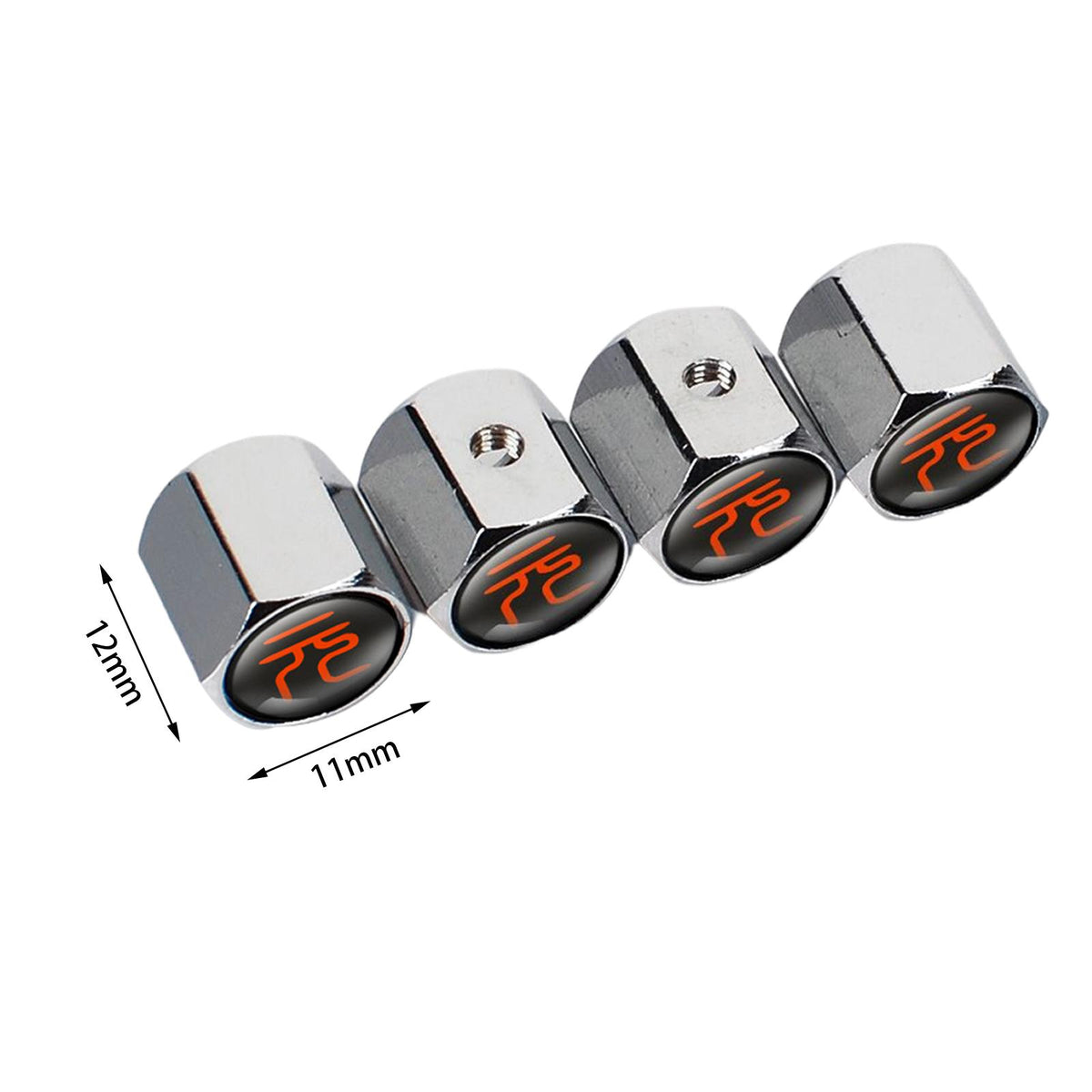 Maxbell 4 Pieces Anti Theft Tire Valve Stem Caps for Byd Atto 3 Durable