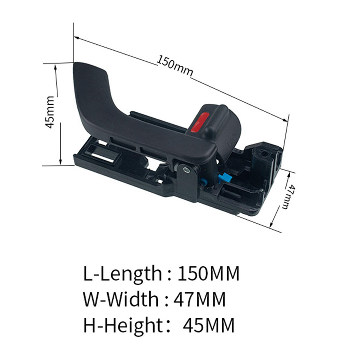 Automotive Inside Door Handle for Hyundai Tiburon 2003-2008 Replace Front Right