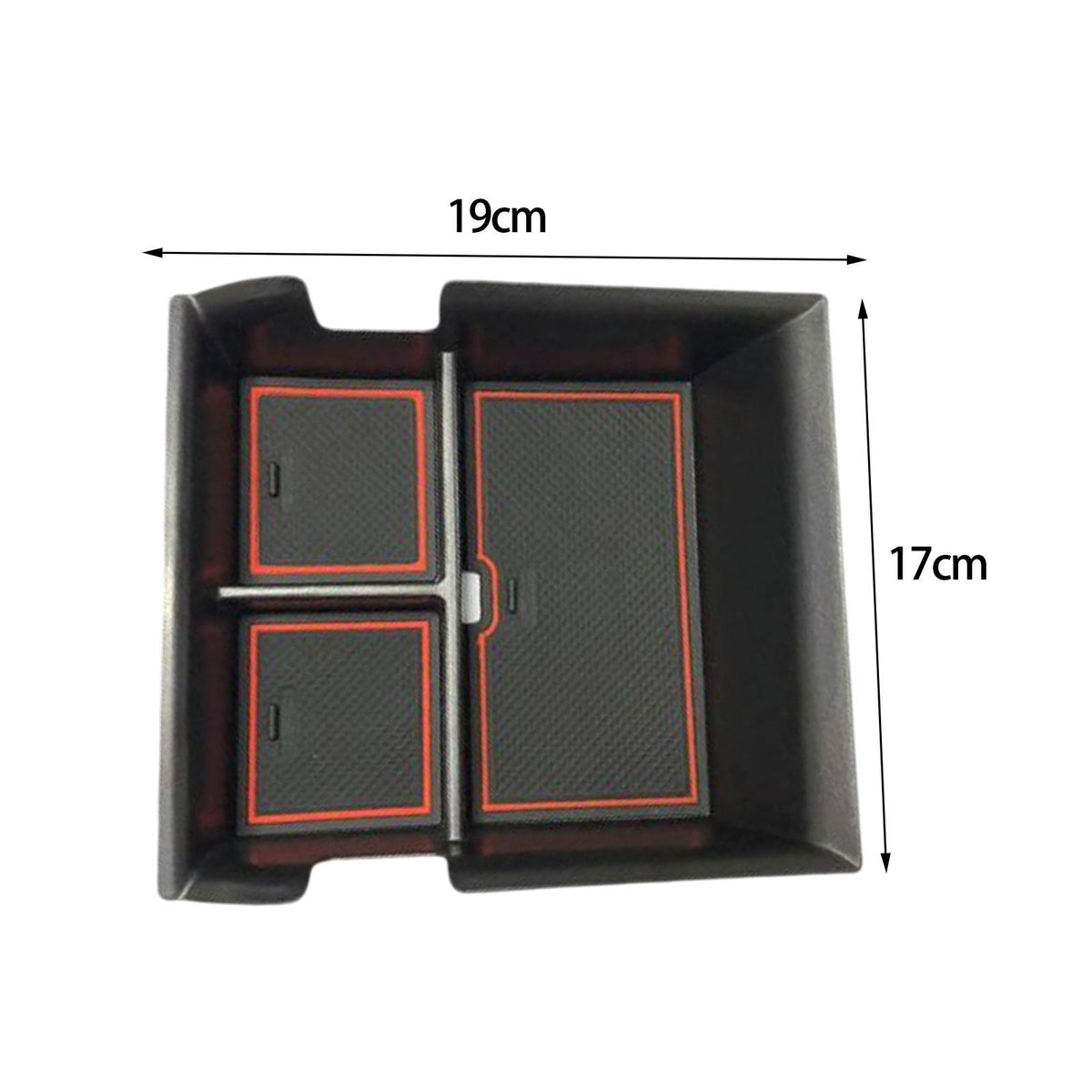 Center Console Tray Organizer Lightweight Holder for Byd Yuan Plus 2022 orange pad