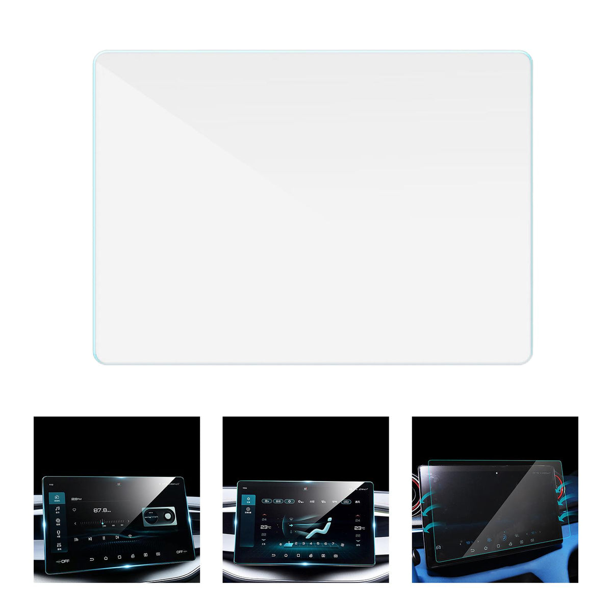 Navigation Screen Protector Touchscreen Film for Byd Atto 3 15.6in Blue Ray
