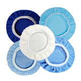 Maxbell 3x5x Car Orbital Buffer Polisher Pad Microfiber for Waxing Sealing Glazes 7-8inch