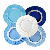 Maxbell 6x5x Car Orbital Buffer Polisher Pad Microfiber for Waxing Sealing Glazes 7-8inch
