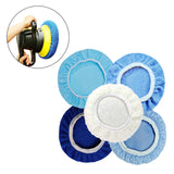 Maxbell 3x5x Car Orbital Buffer Polisher Pad Microfiber for Waxing Sealing Glazes 7-8inch