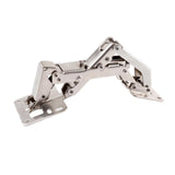 Maxbell 2x180 Degree Hidden Hinges Frameless Cabinet Hinges Easy to Install Door Hinge