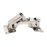 Maxbell 2x180 Degree Hidden Hinges Frameless Cabinet Hinges Easy to Install Door Hinge