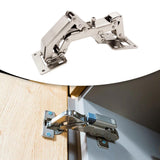 Maxbell 2x180 Degree Hidden Hinges Frameless Cabinet Hinges Easy to Install Door Hinge