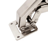 Maxbell 2x180 Degree Hidden Hinges Frameless Cabinet Hinges Easy to Install Door Hinge