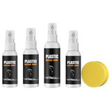 Maxbell 5xCar Plastic Refreshing Agent Car Plastic Restorer for Vinyl Rubber Trim 30ml