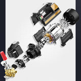 Maxbell Maxbell Electric Pressure Washer High Power Washer for Floor Driveways Cleaning 7 Meters Tube