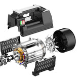 Maxbell Electric Pressure Washer High Power Washer for Floor Driveways Cleaning 15 Meters Tube