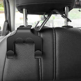 Maxbell 2xCar Headrest Hook SUV Truck Headrest Hanger for Handbag Cloth Umbrellas