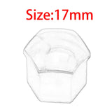 Maxbell 3x20 Pieces Car Wheel Nut Caps Covers Anti Rust Wheel Rim Cover Wheel Nut Caps Red 17mm