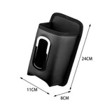 Maxbell Maxbell Car Seat Cups Bag Durable Portable Practical for Vehicles Travel Camping Black