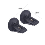 Maxbell 2xCar Suction Cup Clip Multiple Purpose Card Clamp for Car Glasses Window