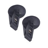 Maxbell 2xCar Suction Cup Clip Multiple Purpose Card Clamp for Car Glasses Window