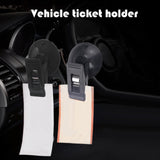 Maxbell 2xCar Suction Cup Clip Multiple Purpose Card Clamp for Car Glasses Window