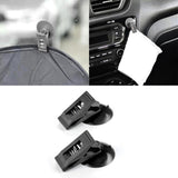 Maxbell 2xCar Suction Cup Clip Multiple Purpose Card Clamp for Car Glasses Window