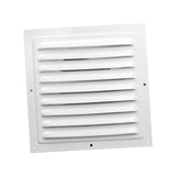 Maxbell 2xAir Vent Cover Aluminum Alloy Air Vent Grille for Campers Wall Bathroom 20cm
