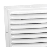 Maxbell 2xAir Vent Cover Aluminum Alloy Air Vent Grille for Campers Wall Bathroom 20cm