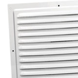 Maxbell 2xAir Vent Cover Aluminum Alloy Air Vent Grille for Campers Wall Bathroom 30cm