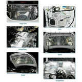 Maxbell 10 Pieces Car Sound Heat Insulation Mat Dampening Mat Sound Insulation Sheet