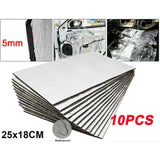 Maxbell 10 Pieces Car Sound Heat Insulation Mat Dampening Mat Sound Insulation Sheet