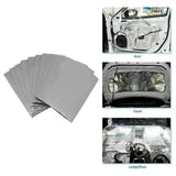 Maxbell 10 Pieces Car Sound Heat Insulation Mat Dampening Mat Sound Insulation Sheet