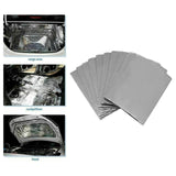 Maxbell 10 Pieces Car Sound Heat Insulation Mat Dampening Mat Sound Insulation Sheet