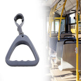 Maxbell 2xBus Handle Car Handle Train Hang Ring Sturdy Spare Parts Convenient Assemble Gray