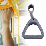 Maxbell 2xBus Handle Car Handle Train Hang Ring Sturdy Spare Parts Convenient Assemble Gray