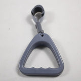 Maxbell 2xBus Handle Car Handle Train Hang Ring Sturdy Spare Parts Convenient Assemble Gray