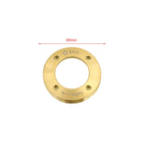 Crankset Screw Precise Size Lightweight Metal Durable Crank Arm Fixing Screw Golden External