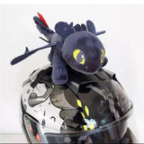 Electric Car Decoration Funny Helmet Accessory Professional Plush Decoration 20cm Car Release