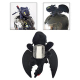 Electric Car Decoration Funny Helmet Accessory Professional Plush Decoration 20cm Car Release