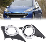 Maxbell 2 Front Fog Lights Frame Cover for 207 2006-2009