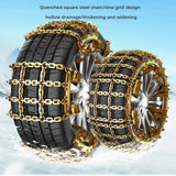 Snow Chain Reusable Car Chain Snow and Ice for Suvs Pickups Trucks L