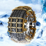 Snow Chain Reusable Car Chain Snow and Ice for Suvs Pickups Trucks L
