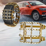 Snow Chain Reusable Car Chain Snow and Ice for Suvs Pickups Trucks L