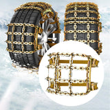 Snow Chain Reusable Car Chain Snow and Ice for Suvs Pickups Trucks L
